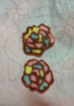 カラー薔薇チョコケーキやバレンタインにも-レシピのメイン写真