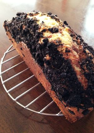 オレオでクランブル風☆パウンドケーキ-レシピのメイン写真