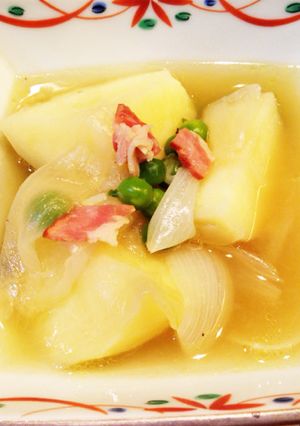 グリーンピースと新じゃがの春の煮物-レシピのメイン写真