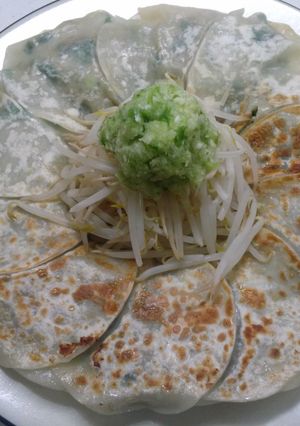 10分で完成簡単♪つつまないニラだけ餃子-レシピのメイン写真