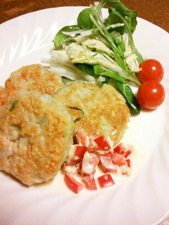 レンコンと鶏のふわもっちり焼き-レシピのメイン写真