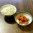 ケチャップ♪さいの目★マルシンハンバーグ