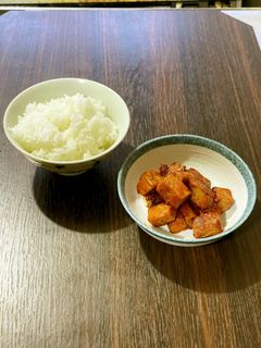 ケチャップ♪さいの目★マルシンハンバーグ-レシピのメイン写真