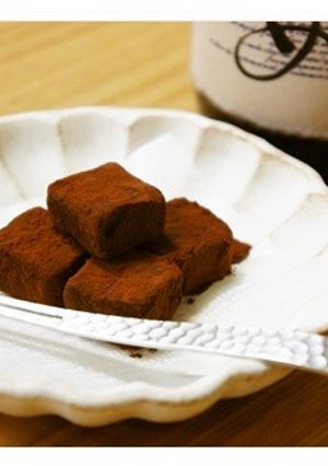 お気に入りの銘柄で♡酒粕生チョコ-レシピのメイン写真