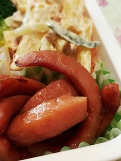レンジ1分!焼肉味☆クルクルウインナー-レシピのメイン写真