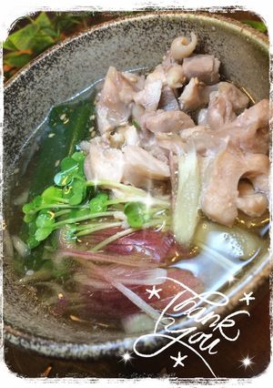 俺の鶏茶漬け【アレンジメニュー】-レシピのメイン写真