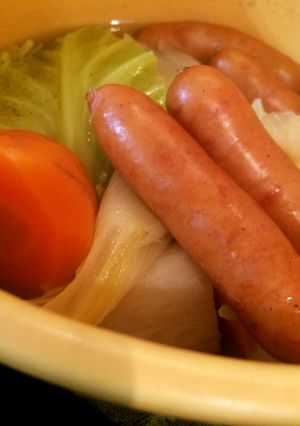長いも長ねぎ冬野菜のごてあらポーポトフ-レシピのメイン写真