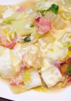 ☆スピード調理☆白菜deチーズ☆簡単☆-レシピのメイン写真