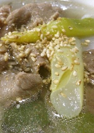牛肉のにんにくスープ✾-レシピのメイン写真