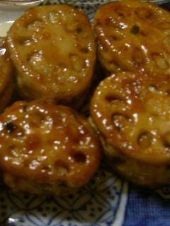 れんこんのはさみ焼き-レシピのメイン写真