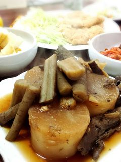 大根とゴボウの煮物-レシピのメイン写真