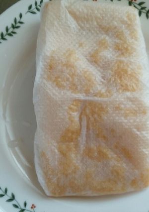 超簡単★　油揚げの油抜き　レンジで1分♬-レシピのメイン写真