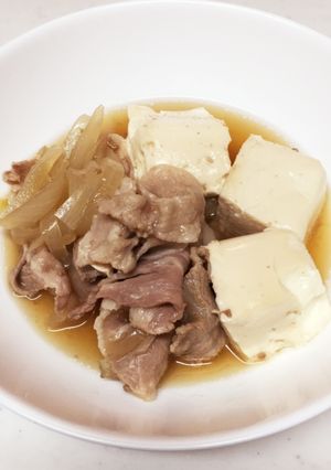 時短！簡単！肉豆腐-レシピのメイン写真