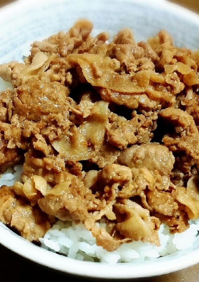 簡単！豚生姜焼き丼-レシピのメイン写真