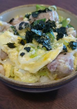塩麹であっさり塩親子丼-レシピのメイン写真