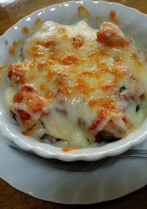 鶏チーズグラタン-レシピのメイン写真