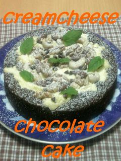 クリームチーズチョコケーキ-レシピのメイン写真