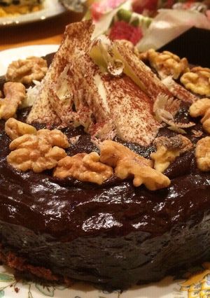 バレンタイン 生チョコケーキ-レシピのメイン写真
