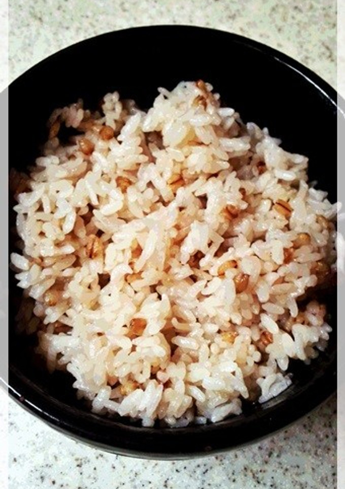 腸し☉∀☉良いの♪もちもちのもち麦御飯-レシピのメイン写真