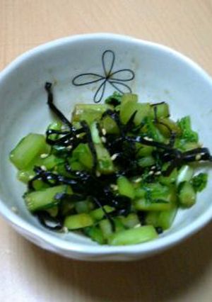大根の葉の塩昆布和え-レシピのメイン写真
