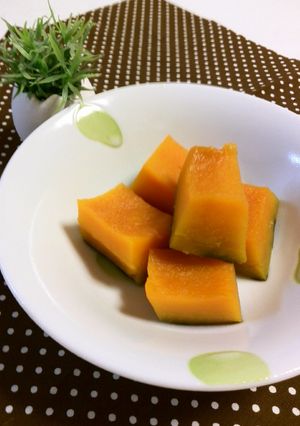煮崩れなし！簡単・時短のかぼちゃの煮物-レシピのメイン写真