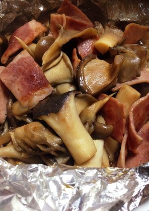 山盛りきのこのホイル焼き-レシピのメイン写真