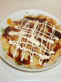 お好み焼き風キャベツ焼き-レシピのメイン写真