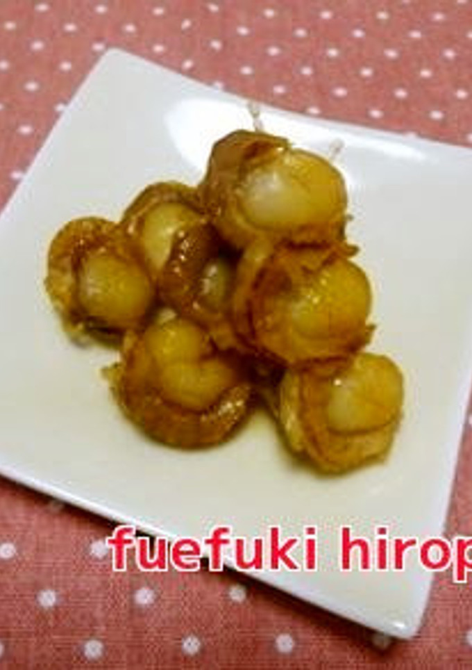 ほたての照り焼き-レシピのメイン写真