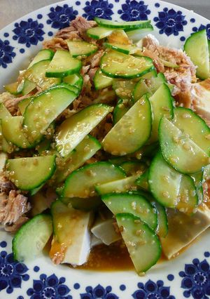 ✿お腹いっぱい豆腐サラダ✿-レシピのメイン写真