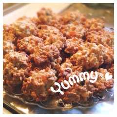 รูปของ サクサク！大量！簡単フルグラクッキー♡