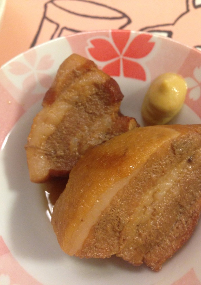 簡単！秘密あり♪トロトロ〜豚の角煮♪-レシピのメイン写真
