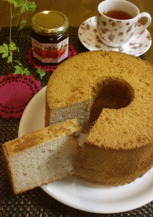 いちごのシフォンケーキ❤お手軽Ver.-レシピのメイン写真