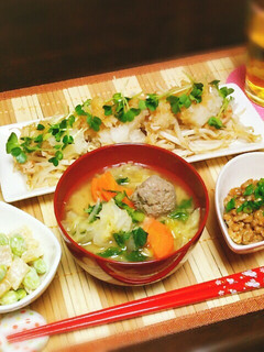 簡単!ホッとできるサンマのつみれ汁★-レシピのメイン写真
