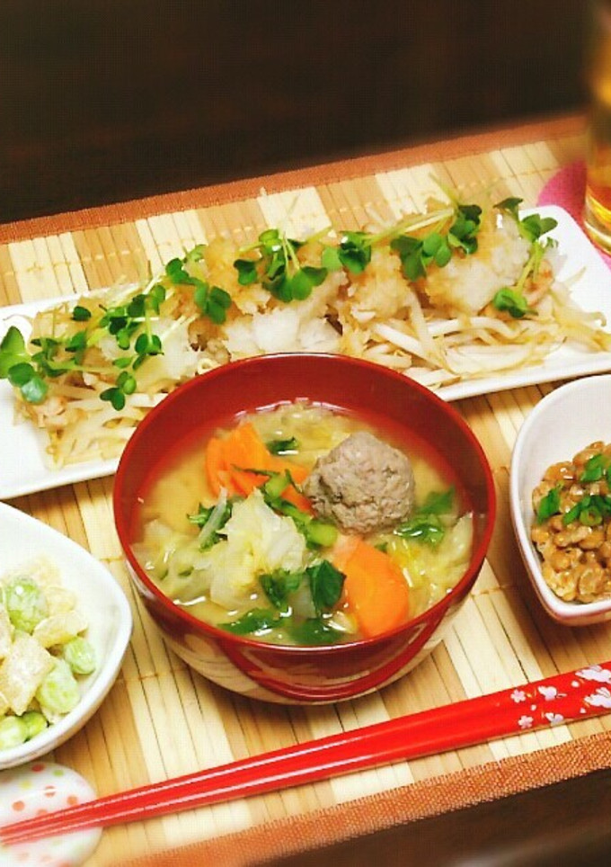 簡単！ホッとできるサンマのつみれ汁★-レシピのメイン写真