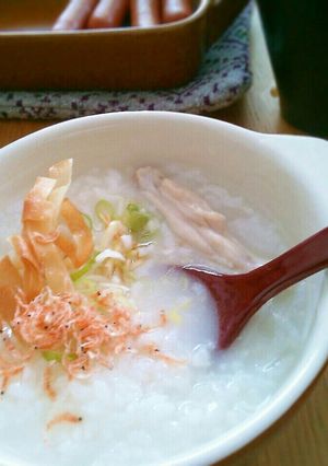 寒い日には、ほっこり中華粥(*^_^*)-レシピのメイン写真