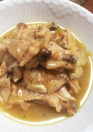 ジャムを使ってチキンの柚子煮-レシピのメイン写真
