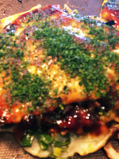 期間限定☆葉タマネギのお好み焼き-レシピのメイン写真