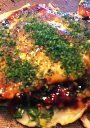 期間限定☆葉タマネギのお好み焼き-レシピのメイン写真