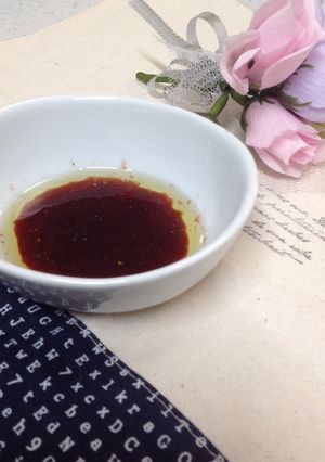 ♪簡単！赤ワインのドレッシング♪-レシピのメイン写真
