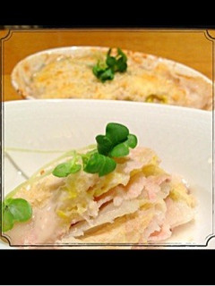 白菜のグラタン-レシピのメイン写真