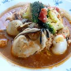 รูปของ 簡単うまうま♪魚介とトマトの煮込みスープ