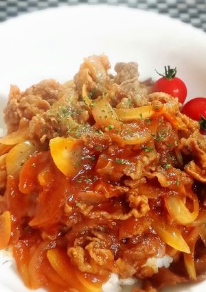 トマト缶で簡単美味しいハッシュドビーフ♥-レシピのメイン写真