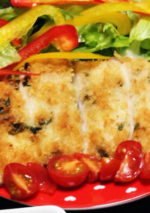やわらか！バジルチキンカツ-レシピのメイン写真