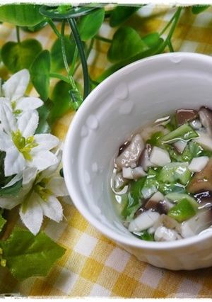 離乳食後期 オクラとエリンギの煮物-レシピのメイン写真