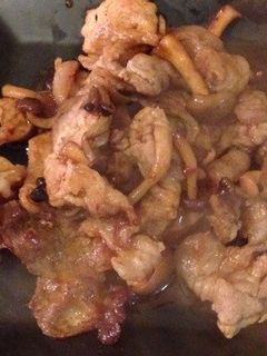 簡単☆豚肉としめじのオイスターソース炒め-レシピのメイン写真