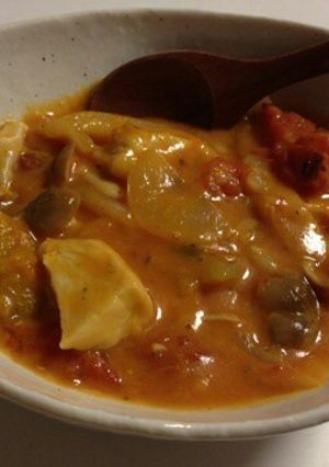 鶏肉のトマトクリーム煮-レシピのメイン写真