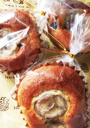 サラダ油でチョコバナナマフィン-レシピのメイン写真