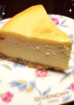 甘さひかえめ♡しっとりNYチーズケーキ-レシピのメイン写真