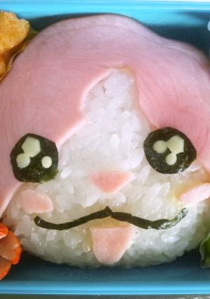 妖怪ウオッチ【セーラニャン】キャラ弁-レシピのメイン写真