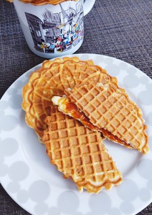 ゴーフル＊余った生クリーム消費に-レシピのメイン写真